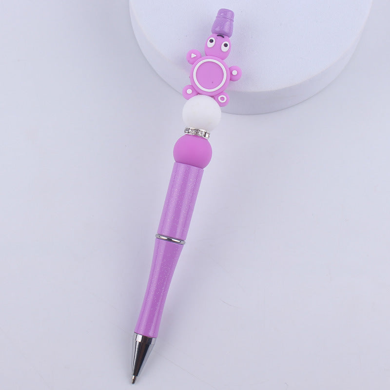 Animal Silicone Beaded Pens Handmade Novelty Ballpoint Pen Gift 31