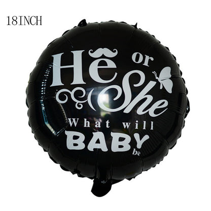 Gender Reveal Foil Balloon Set Baby Shower Party Decoration 50pcs 28