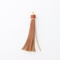 PU Leather Tassel Keychain with Buckle Charm for Women 11