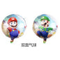 Super Mario Foil Balloons Party Decoration Set 5pcs 13