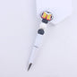 Cartoon Pattern Silicone Beaded Pens Handmade Novelty Pen Gift 21