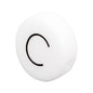 20pcs 12mm Silicone Letter Beads Alphabet Flat Round Single Letter 7