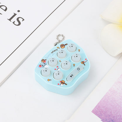 Hit The Hamster Game Light Up Toy Keychain with 70 Levels and 7 Speeds 5