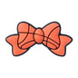 Silicone Focal Beads Sports Bow Shape with Detailed Stitching 7