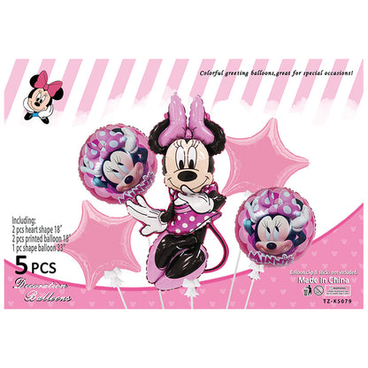Cartoon Character Foil Balloon Set Kids Party Decoration 2 Sets 13