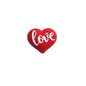 20Pcs Silicone 3D Focal Beads Valentine'S Day Red Love Front Facing 6