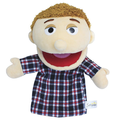 Plush Family Hand Puppets Open Mouth Storytelling Pretend Play Toy 5