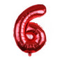 Medium Number Foil Balloons 32 Inch Aluminum 5pcs 12