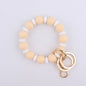 Spacer Beads Silicone Bead Wristlet Keychain 8