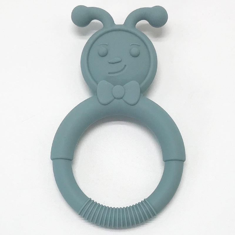 Silicone Baby Teether Bow Shape Soft Teething Toy 2 Pack 13