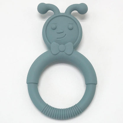 Silicone Baby Teether Bow Shape Soft Teething Toy 2 Pack 13