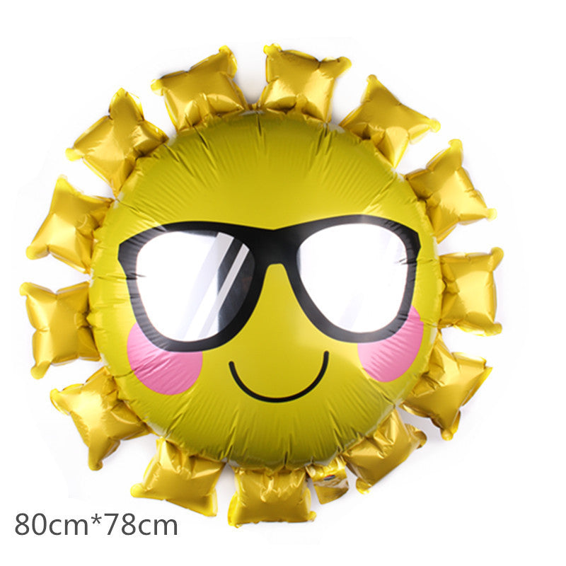 Solar Aluminum Foil Balloons Party Decoration 50pcs 4