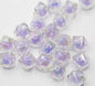 200pcs 16mm Diamond Acrylic Beads Transparent for Jewelry Making 14