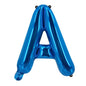 Blue Letter Foil Balloons Party Decoration 16 Inch 50pcs 3