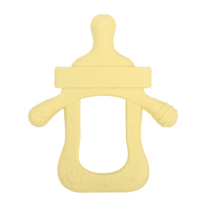 Silicone Baby Teething Toy Bottle Shape for Infant 16