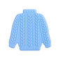 20Pcs Silicone Focal Beads Sweater Knitted Texture Design 7