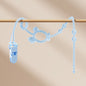 Silicone Baby Teether Anti Loss Rope with Clip 42.5cm 8