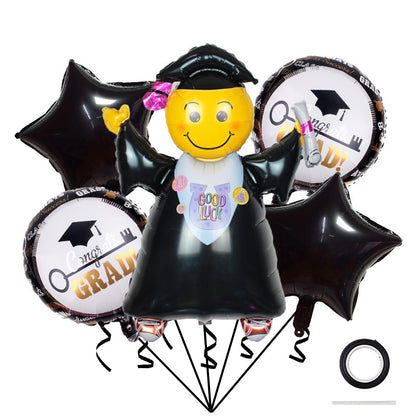 Graduation Foil Balloon Set Party Decoration 1Set 8
