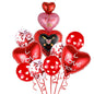 Valentine's Day I Love You Wedding Foil Balloon Set 4
