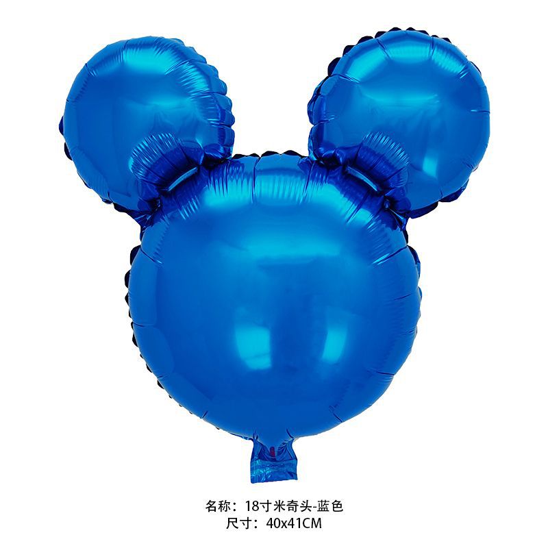 Mickey Head Foil Balloons Party Decoration 18 Inch and 24 Inch 50pcs 3