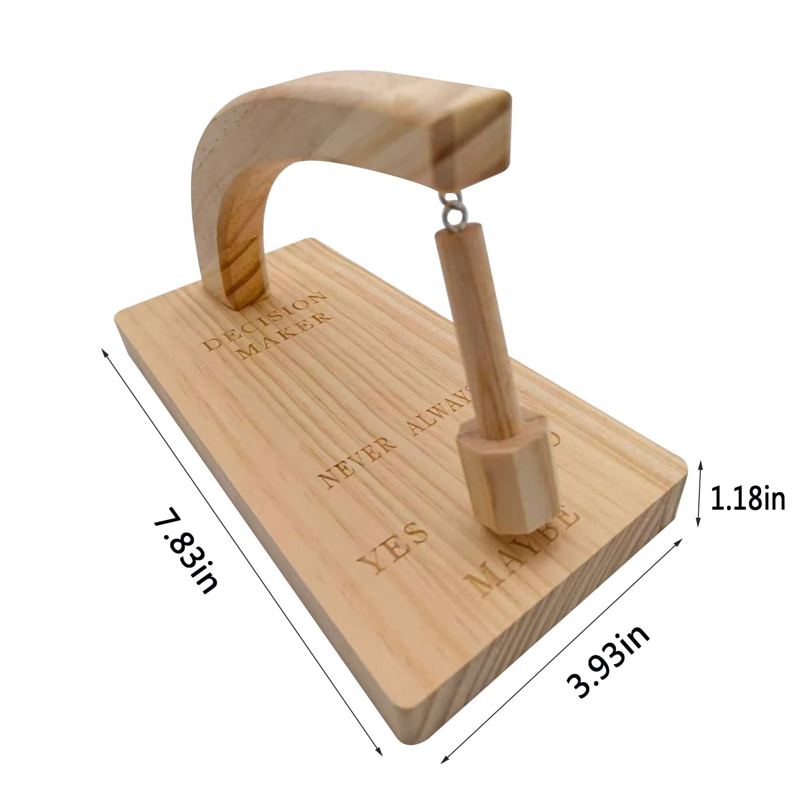 Wooden Decision Maker Pendulum Montessori Toy for Kids 4