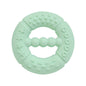 Silicone Baby Teething Ring Hand Grasping Teether Toy 10