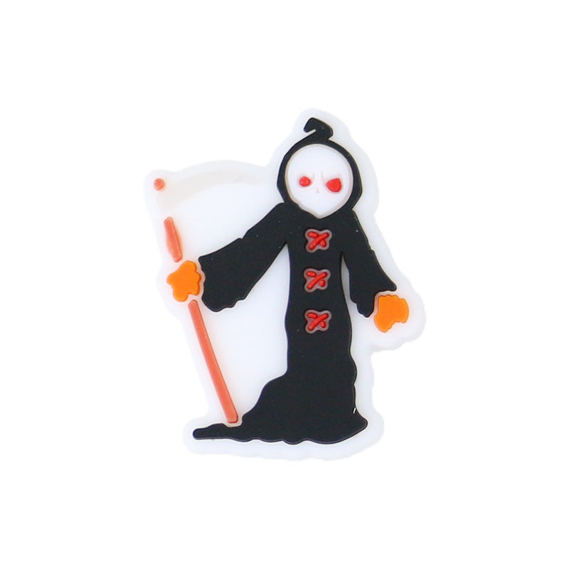 20pcs Silicone Focal Beads Halloween Character Variety Set 6