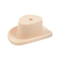 20pcs Silicone Focal Beads Cowboy Hat Shape Flat Design 4
