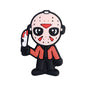 20pcs Silicone Focal Beads Halloween Horror Movie Mask Holding Knife 10
