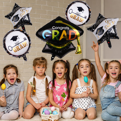 Graduation Foil Balloon Set Party Decoration 1Set 4