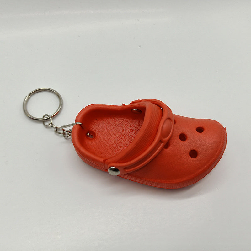 Plastic Slipper Keychain Mini Shoe Charm 13