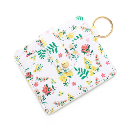 PU Leather Keychain Coin Purse Card Holder Compact Design 13