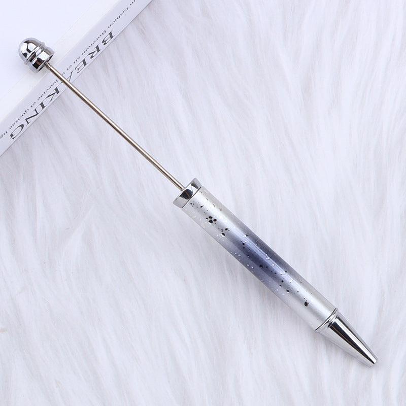 UV Plating Starry Sky Sequins Gradient Beadable Ballpoint Pens DIY Craft Supplies 14