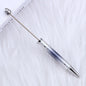 UV Plating Starry Sky Sequins Gradient Beadable Ballpoint Pens DIY Craft Supplies 14