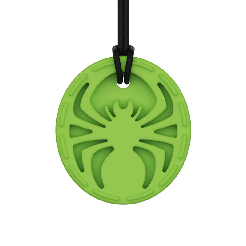Silicone Spider Pendant Baby Sensory Teething Necklace 7