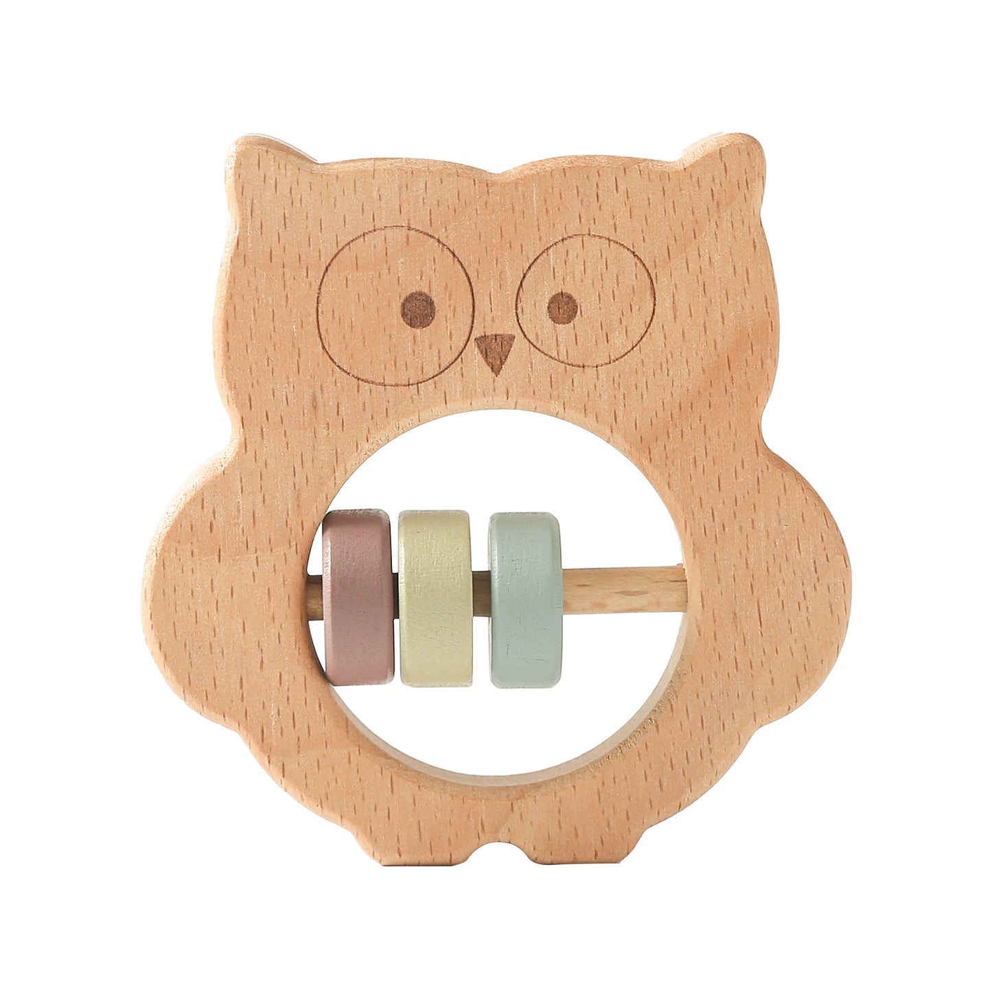 Wooden Koala Teether Toy for Babies Fine Motor Skills 2