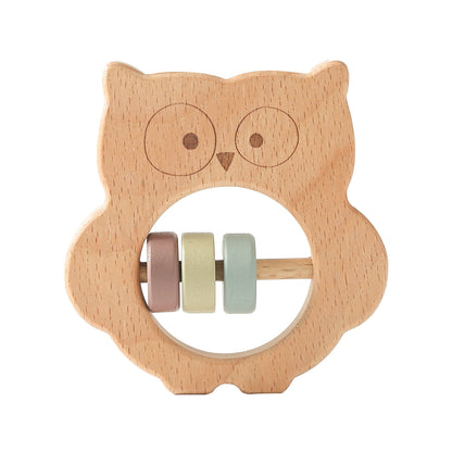 Wooden Koala Teether Toy for Babies Fine Motor Skills 2