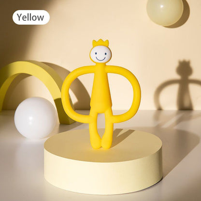 Crown Monkey Silicone Teething Toy for Baby 2