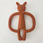 Silicone Baby Teether Rabbit Shape 2Pcs Set for Infant 10
