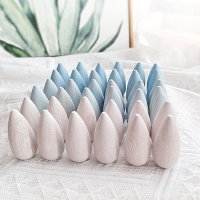 Small Beech Wood Building Blocks Educational Toy 36pcs 7