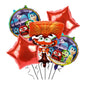 Inside Out Foil Balloon Set Birthday Party Decoration 5pcs 4