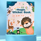 Paper Montessori Puzzle Sticker Book Early Education Toy for Kids 5