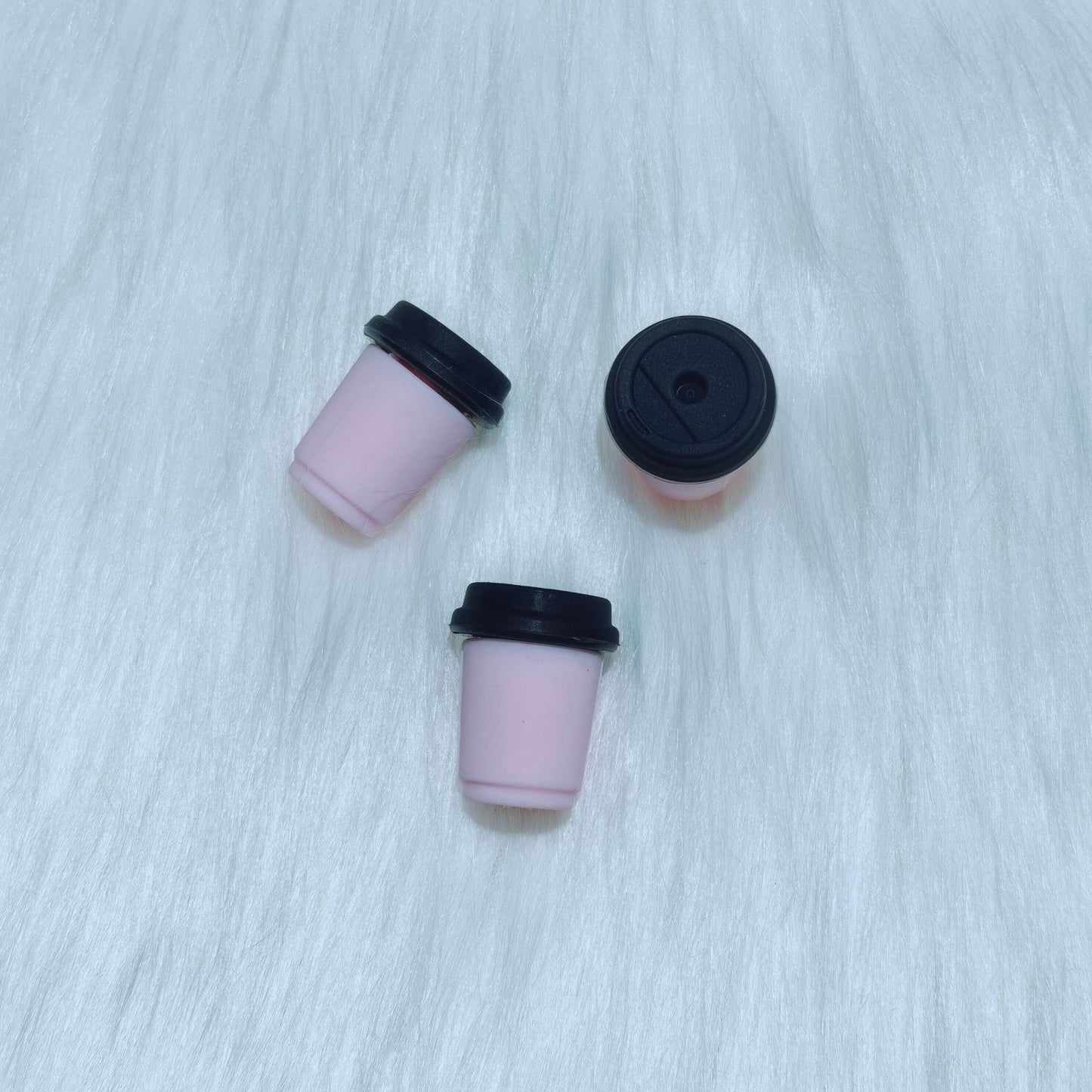 20Pcs Silicone 3D Focal Beads Solid Colorful Cup Holding Lid Detail 9