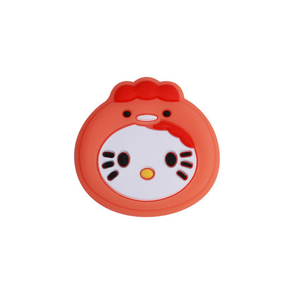 20pcs Silicone Focal Beads Round Ear Mouse Character Accessories Bulk 26