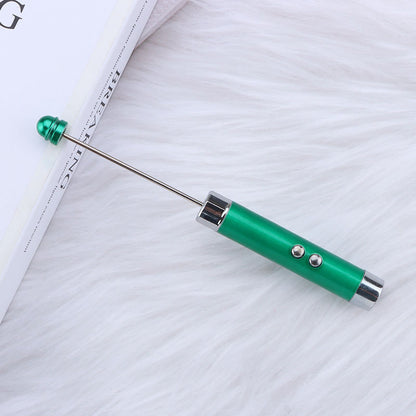 Beadable Flashlight Aluminum Alloy LED Infrared Banknote Verification DIY 10