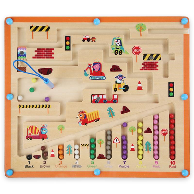 Wooden Montessori Toys Classification Board Educational Toy 3