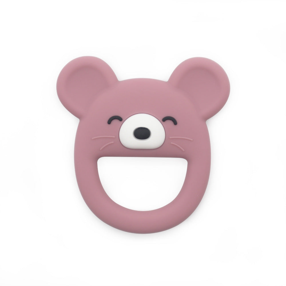 Silicone Baby Teething Toy Mouse Shape 10 Pieces Set 6