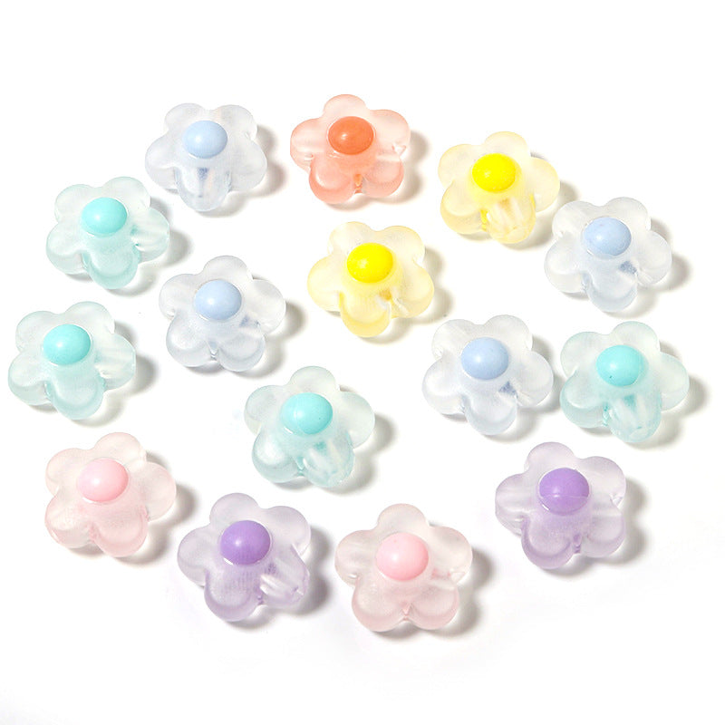 100 Pack Transparent Multi-Style Acrylic Beads Bracelet Accessories 4