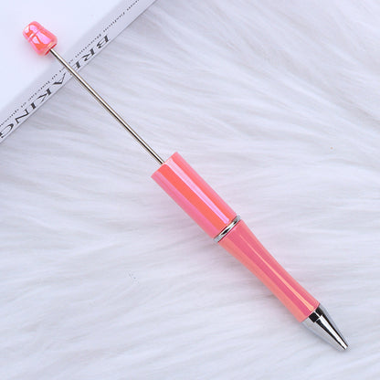 Handle Gradient Color Beadable Ballpoint Pens DIY Rainbow Opal Craft Supplies 22