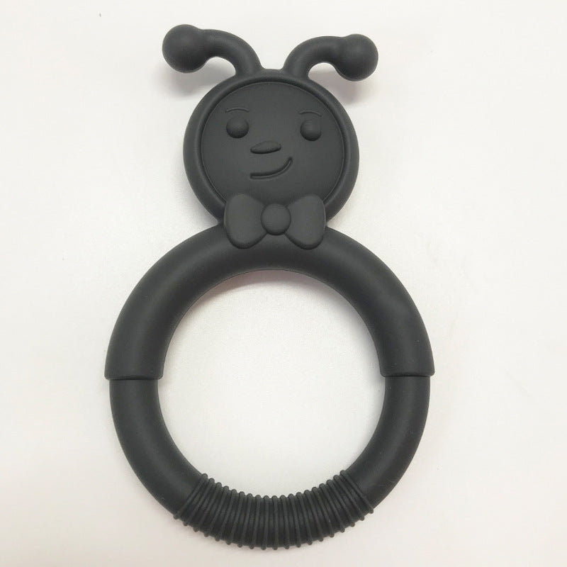 Silicone Baby Teether Bow Shape Soft Teething Toy 2 Pack 15
